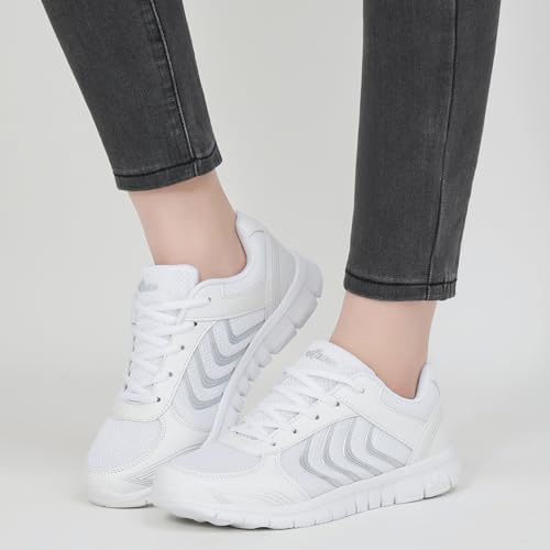 Alicegana Womens Sneakers Fashion Walking Casual Lightweight Tennis Shoes - Image 4