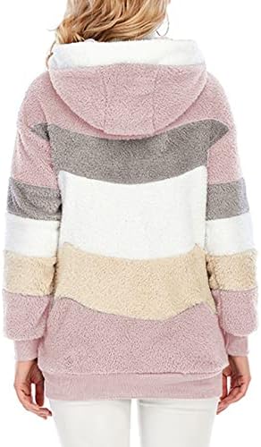 Dokotoo Womens Oversized Cardigan Sweaters Casual Coats Long Sleeve Button Front Stripes Trim Fall Outfits - Image 4